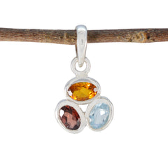 Yan multicolor propsel Elegant Pendant Multi Stone multicolor Multicolor