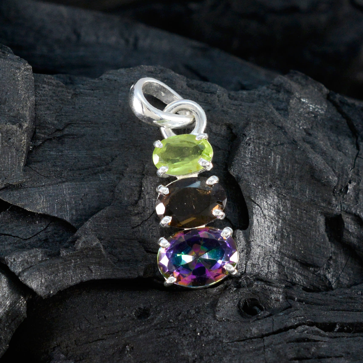 Jia multicolor Abstract Minimalist Pendant