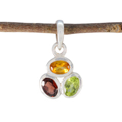 Ying multicolor valentine Elegant Pendant Multi Stone multicolor Multicolor