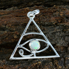 Isadora White Rope-Wire Whisper-thin Pendant