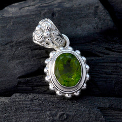 María Green Rope-Wire Tiny Pendant