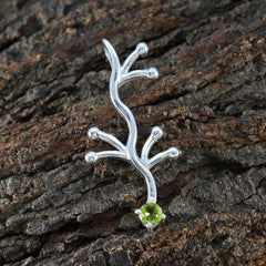 Alejandra Green Signet Tiny Pendant