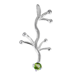 Alejandra Green Signet Tiny Pendant