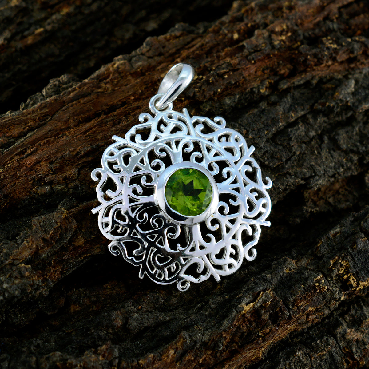 Paula Green Art-Deco Dainty Pendant