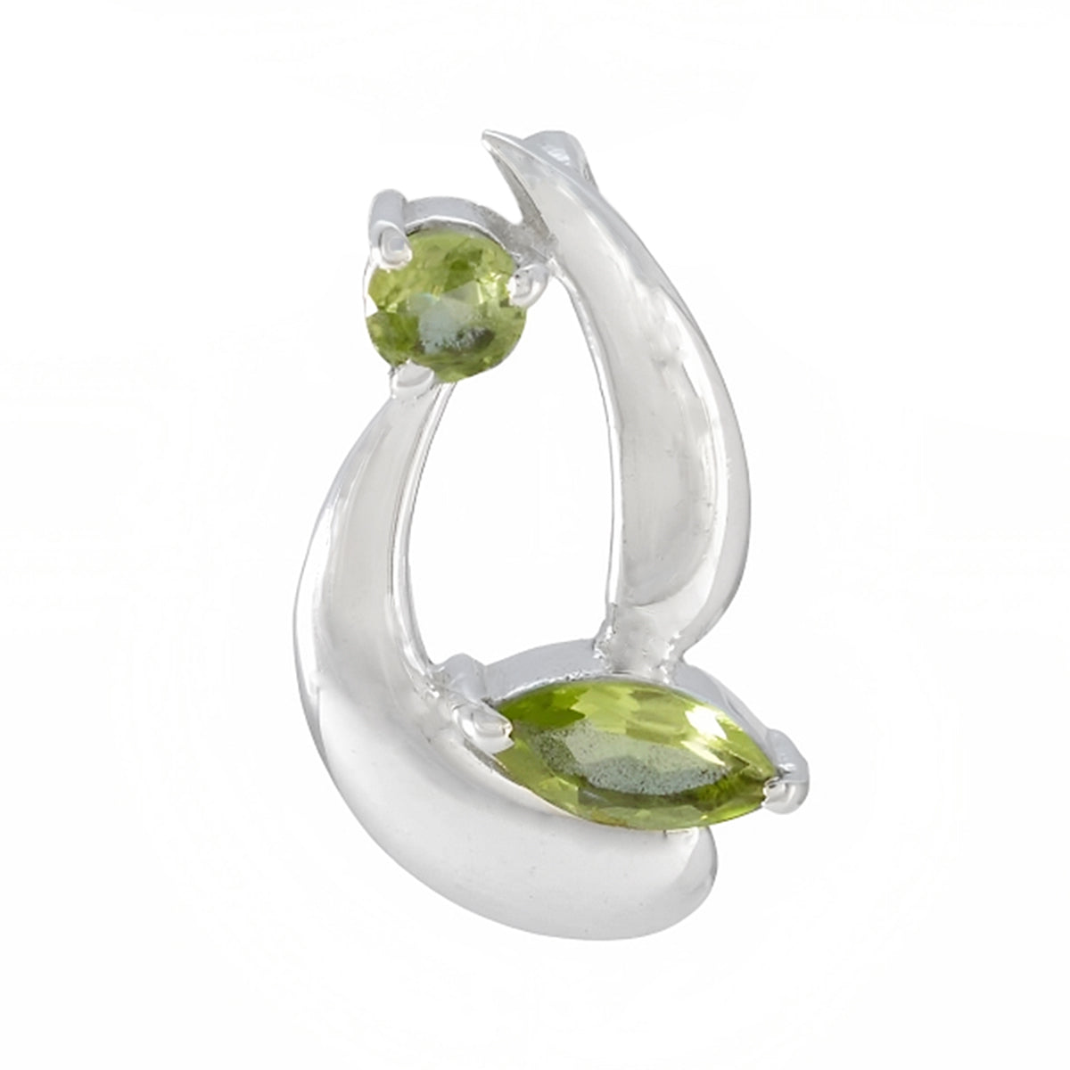 Penelope Green Abstract Delicate Pendant