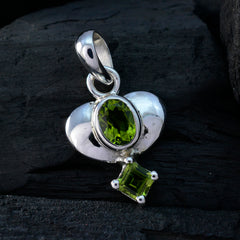 Hazel Green Engagement Dainty Pendant