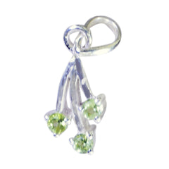 Scarlett Green Feminine Featherlight Pendant Peridot Green Green