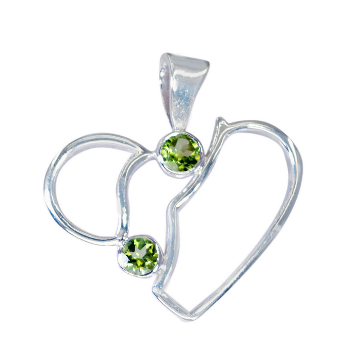Sophia Green Fairytale Featherlight Pendant Peridot Green Green