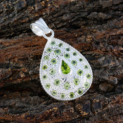 Yasmin Green Romantic Statement Pendant