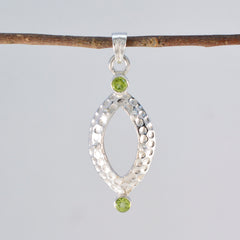 Lili Green Abstract Whisper-thin Pendant
