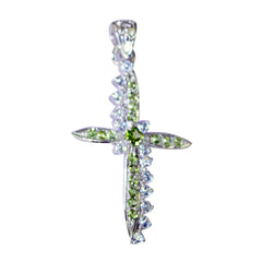 Angel Green Graceful Essential Pendant Peridot Green Green