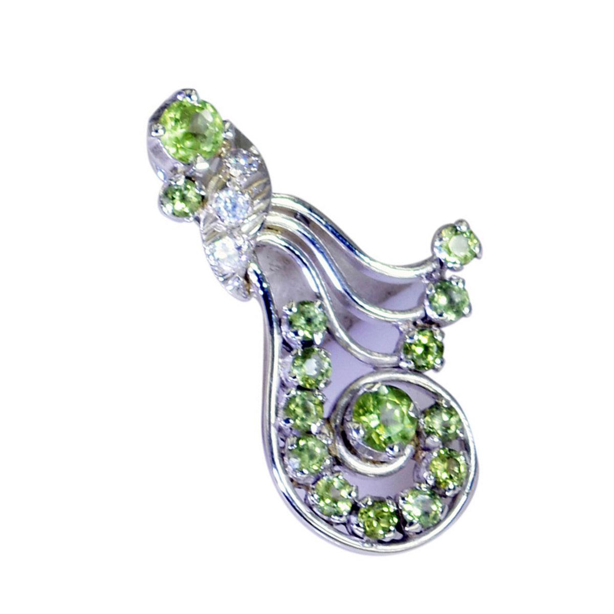 Evelyn Green Signet Featherlight Pendant