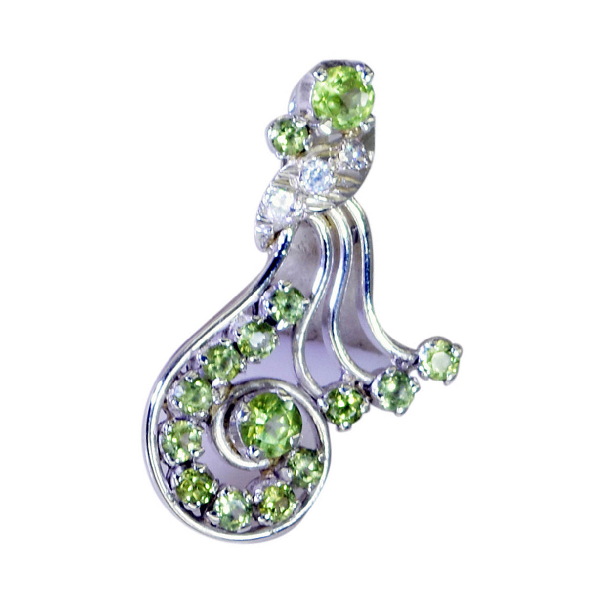 Evelyn Green Signet Featherlight Pendant
