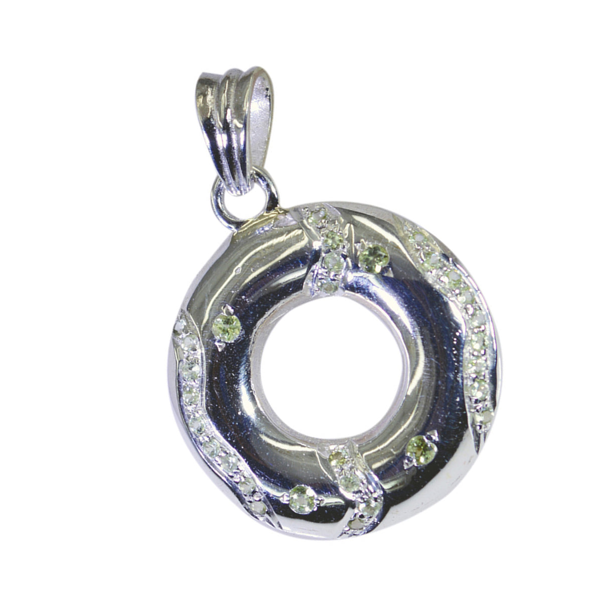 Genesis Green Bubble Tiny Pendant