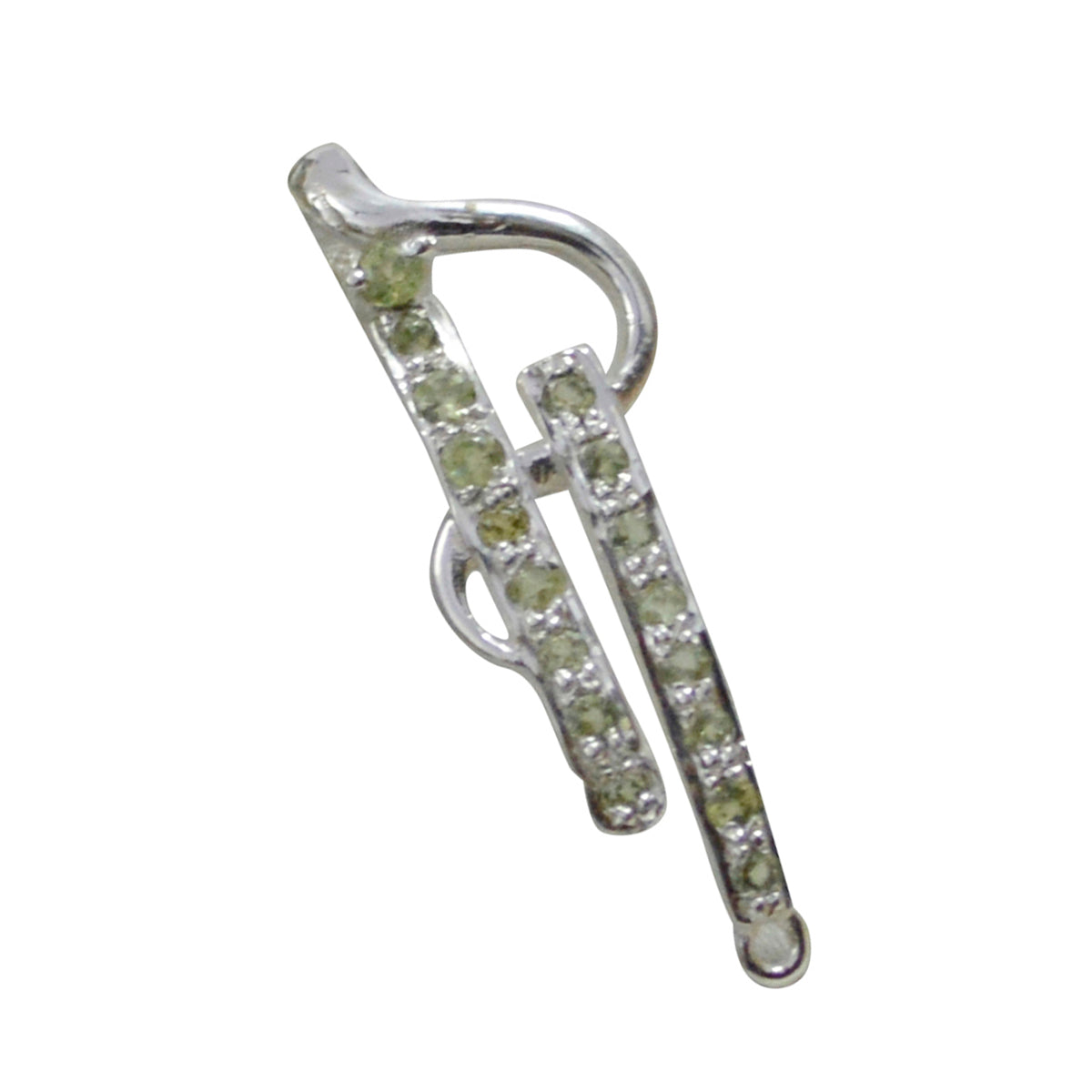 Grace Green Heart Pendant Jewelry for Glamorous Look