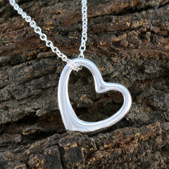 Yasmine Plain valentine Dainty Pendant