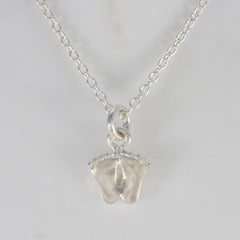 Zoe Plain Romantic Dainty Pendant