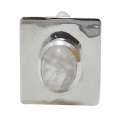 Ivy White Bubble Dainty Pendant Rainbow Moonstone White White