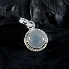 Pilar White Rope-Wire Whisper-thin Pendant