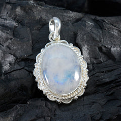 Autumn White Rope-Wire Edgy Pendant