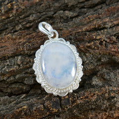Autumn White Rope-Wire Edgy Pendant