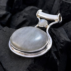 Mila White Eternity Edgy Pendant