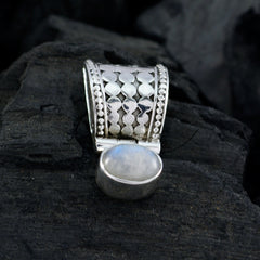 Antonia White Abstract Delicate Pendant