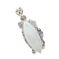 Andrea White Rope-Wire Statement Pendant
