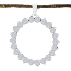 Joaquina White propsel Essential Pendant Rainbow Moonstone White White