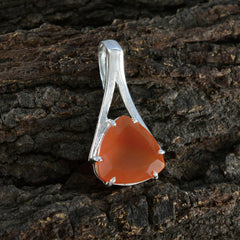 Camila Red Contemporary Dainty Pendant
