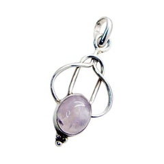 Zoey Pink Rope-Wire Dainty Pendant
