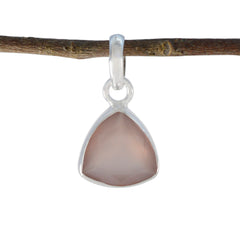 Abigail Pink Sophisticated Dainty Pendant Rose Quartz Pink Pink