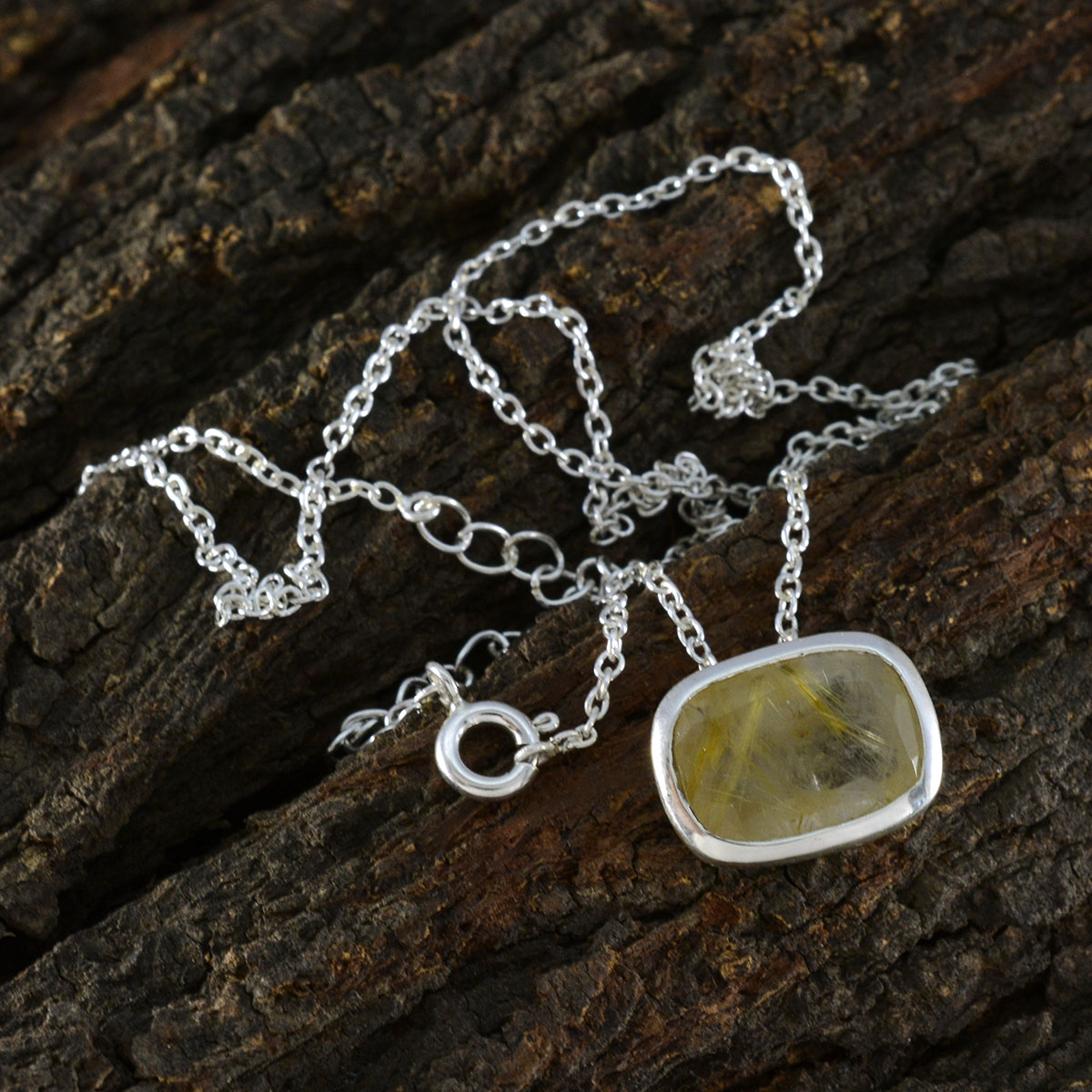 Alina Yellow Signet Classic Pendant