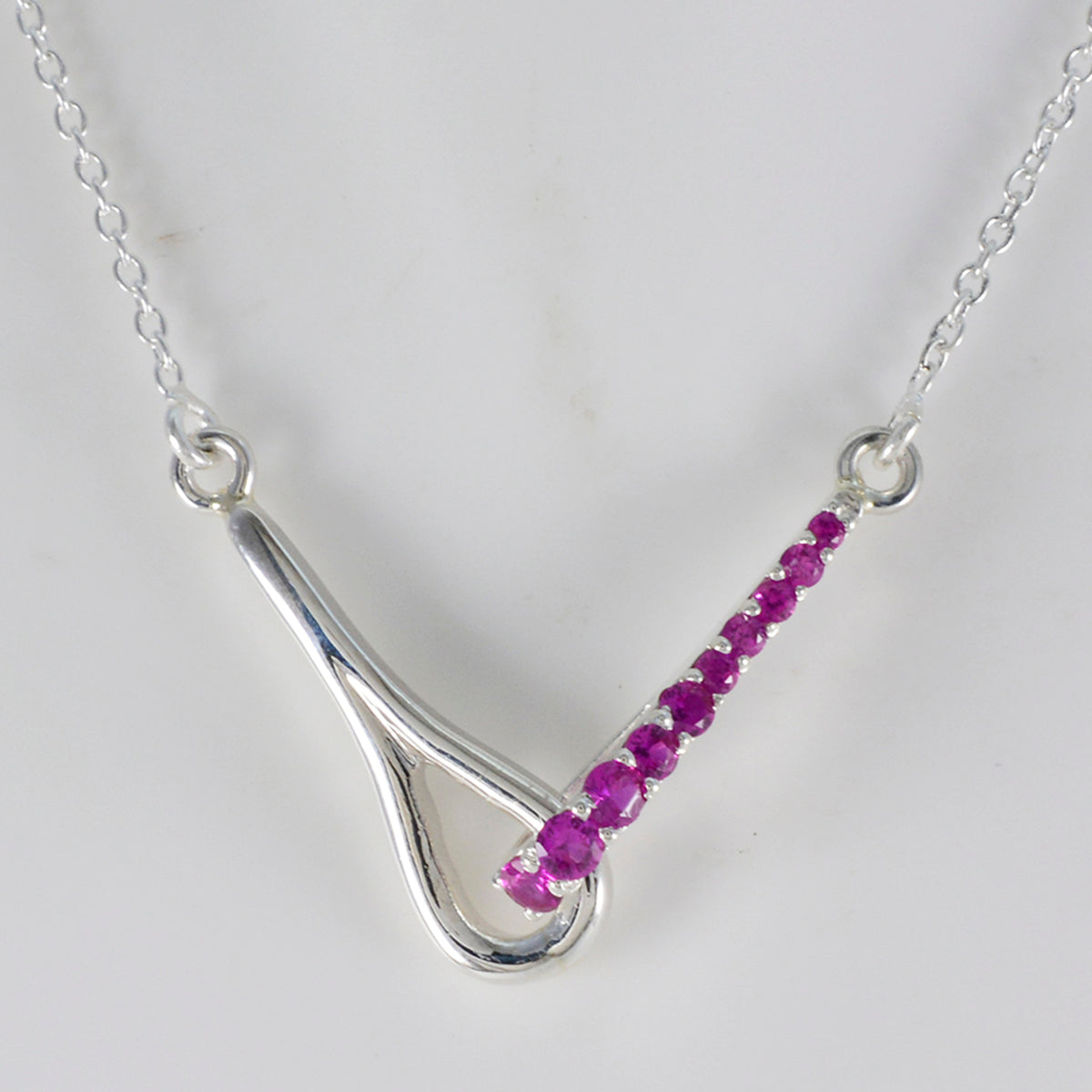 Eliza Red Luxurious Tiny Pendant