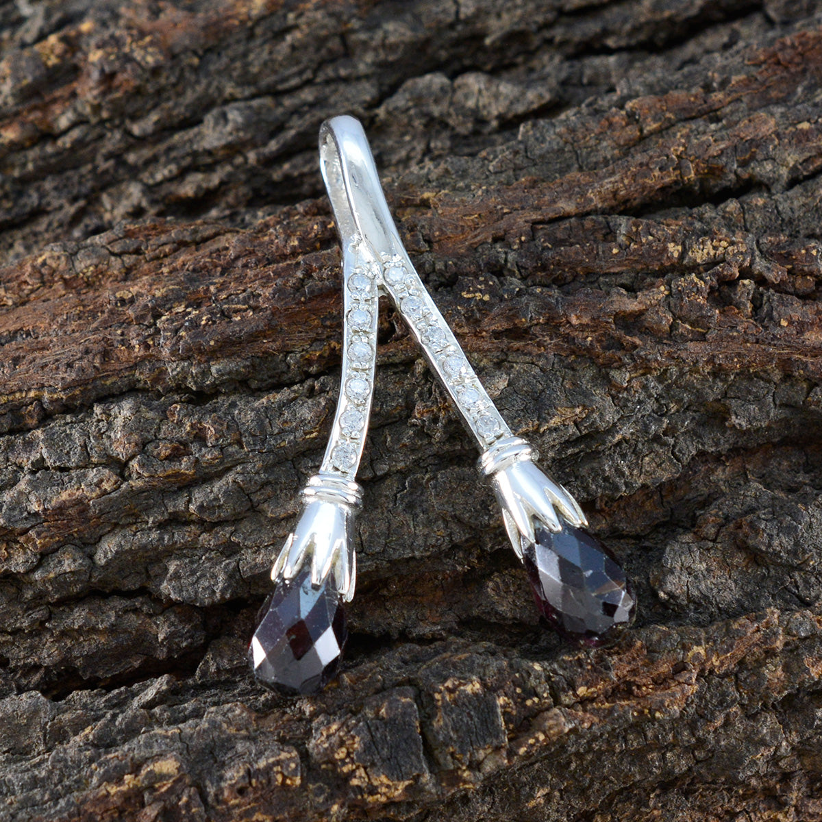 Nisa Brown Sophisticated Featherlight Pendant