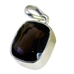 Lucy Brown Feminine Dainty Pendant smoky quartz Brown Brown