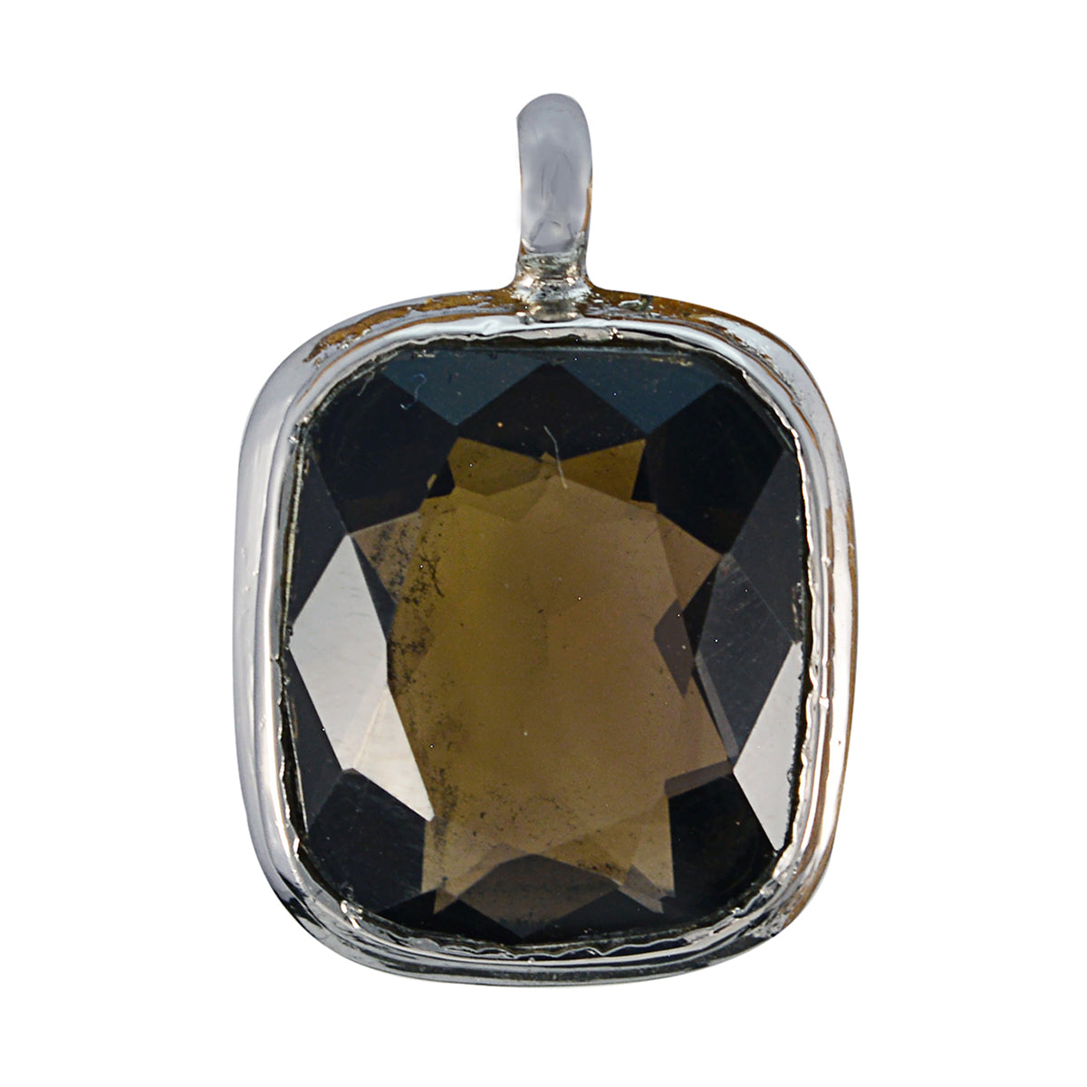 Carolina Brown valentine Slim Pendant smoky quartz Brown Brown
