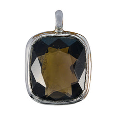 Carolina Brown valentine Slim Pendant smoky quartz Brown Brown