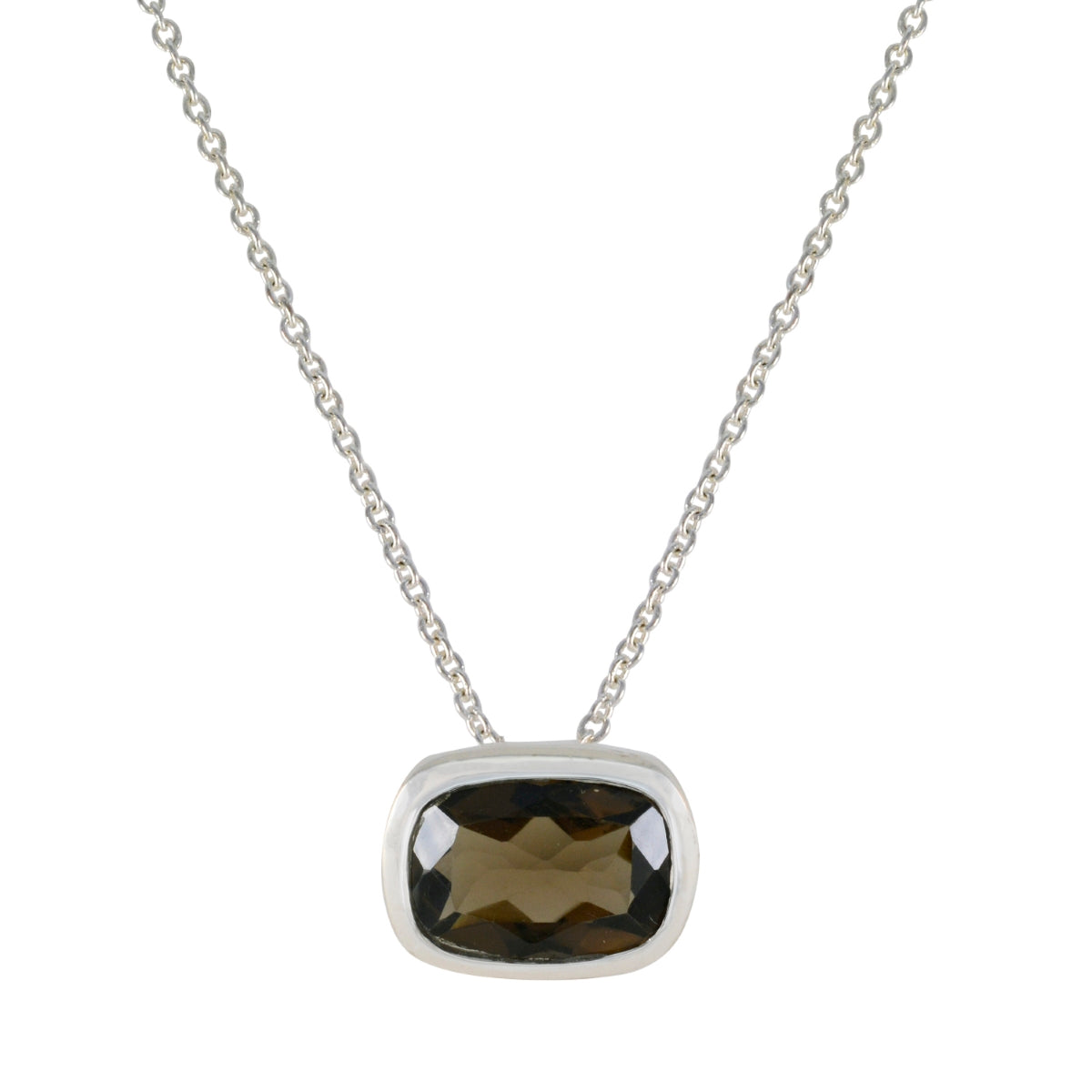 Amelia Brown Cocktail Classic Pendant Smoky Quartz Brown Brown