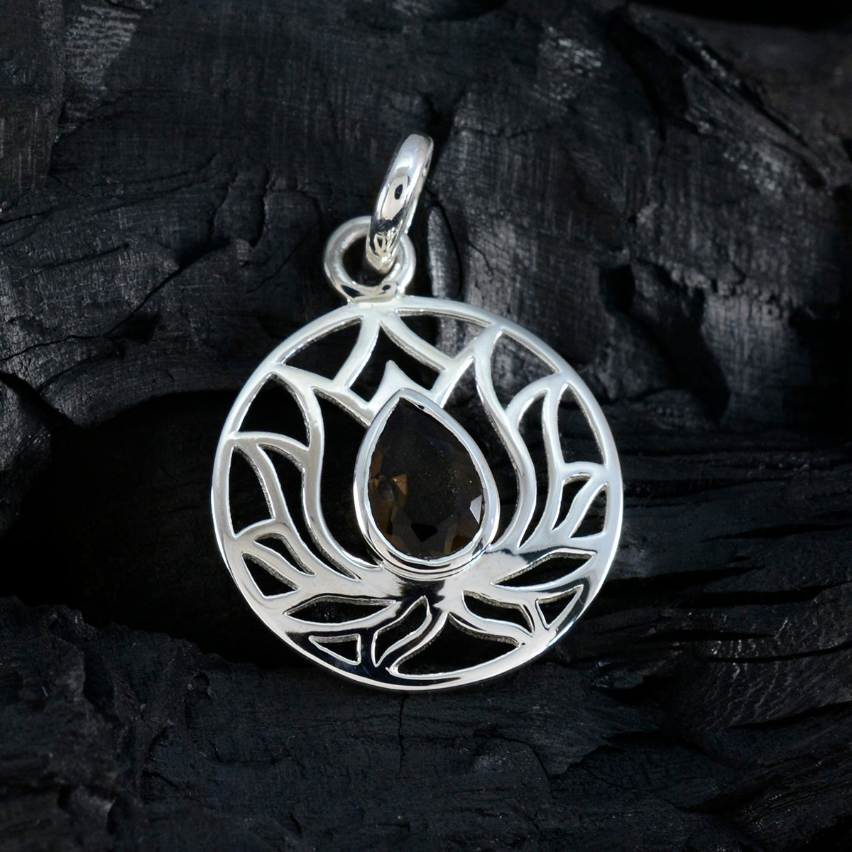 Eleanor Brown Rope-Wire Dainty Pendant