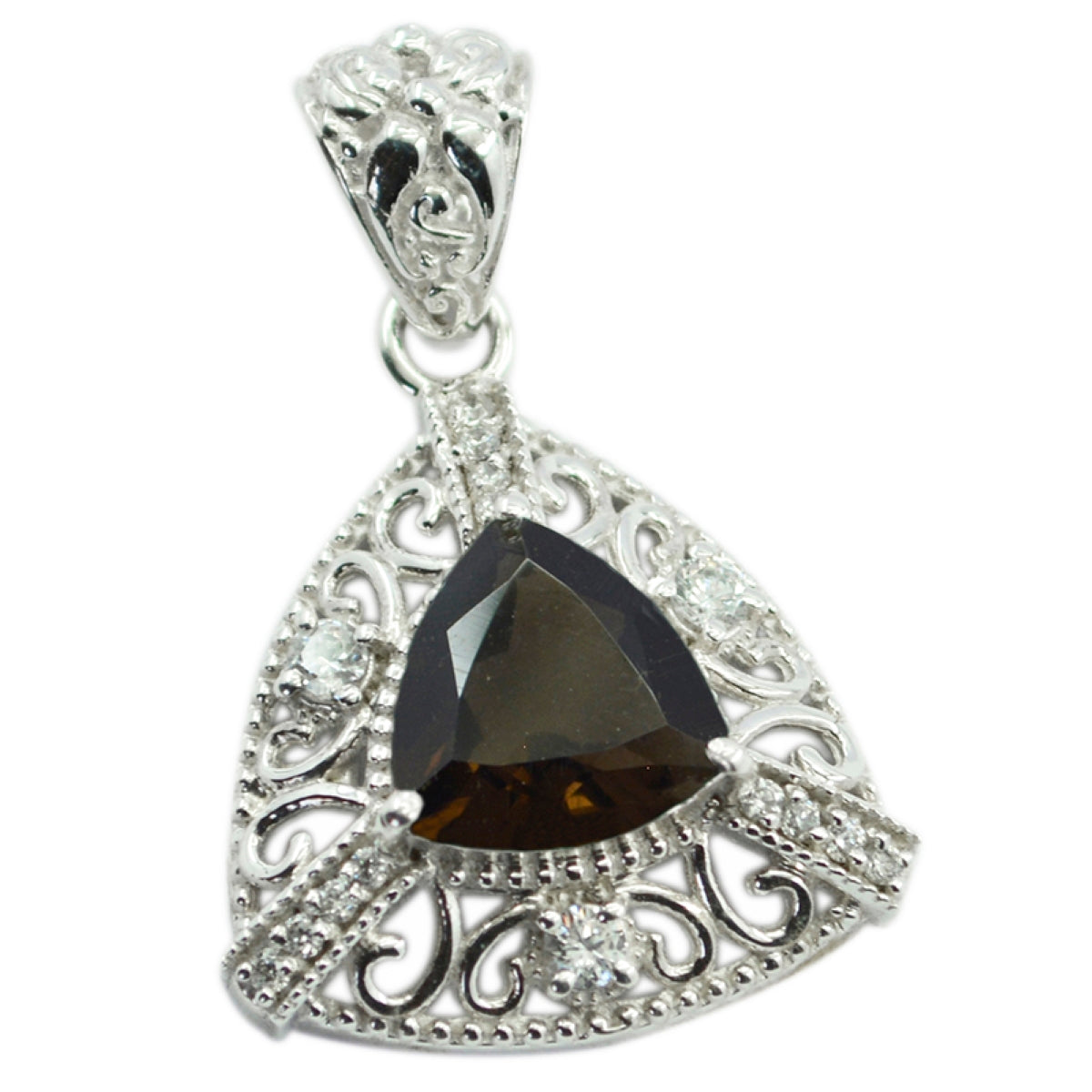 Clara Brown Rope-Wire Eye-catching Pendant