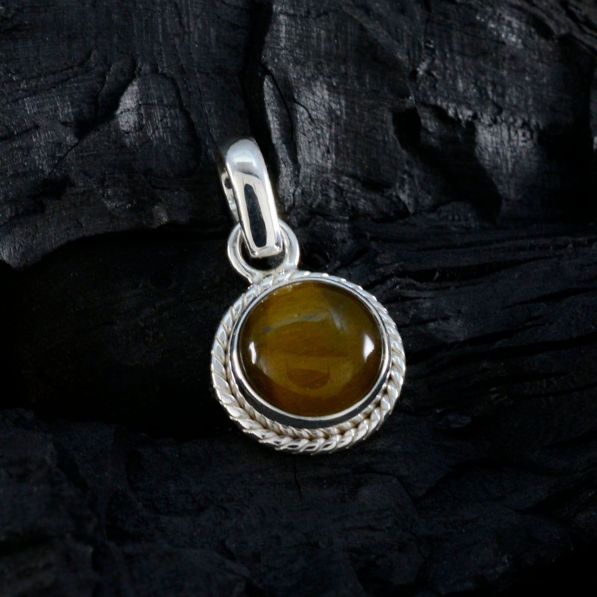 Renata Brown Rope-Wire Whisper-thin Pendant