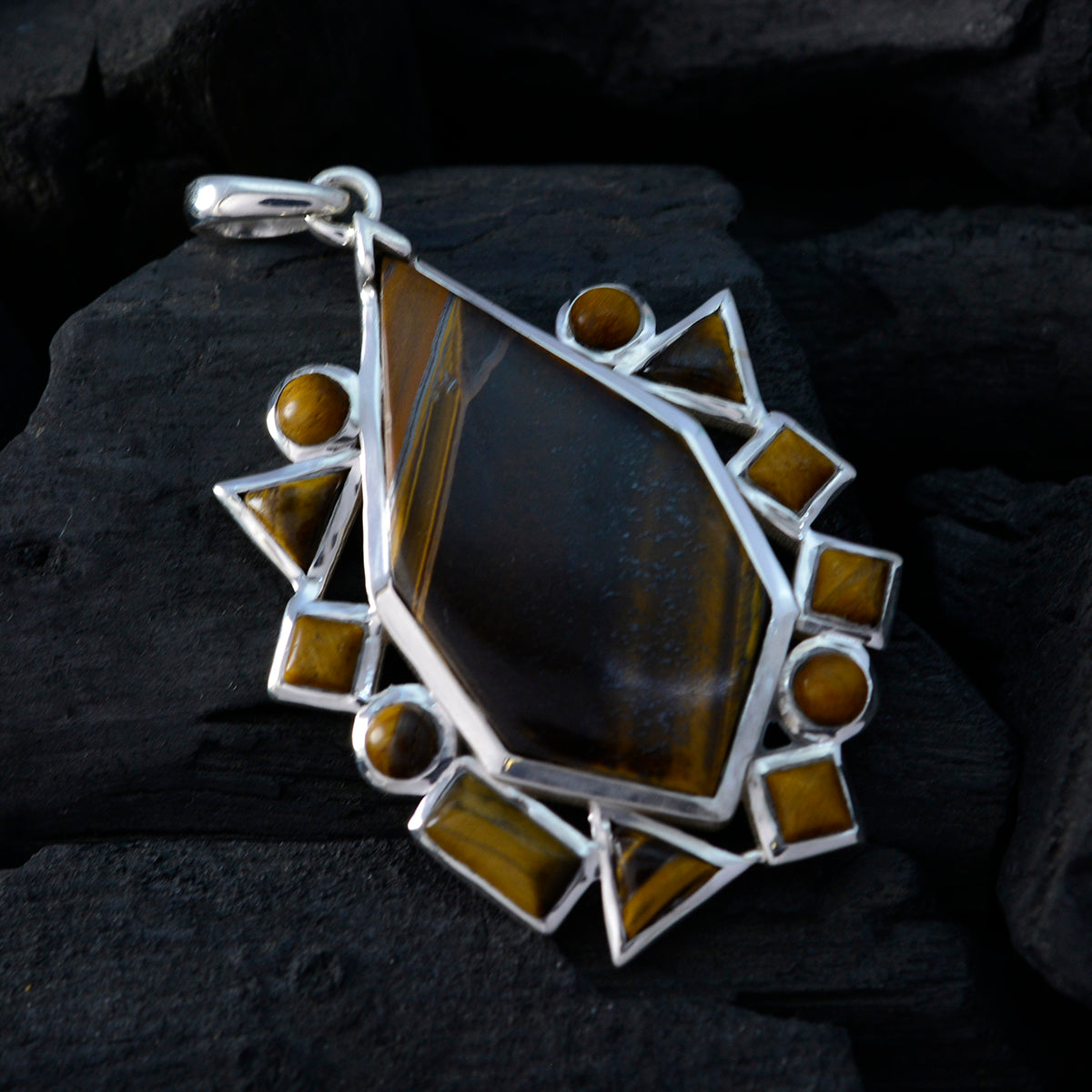 Constanza Brown Sophisticated Statement Pendant