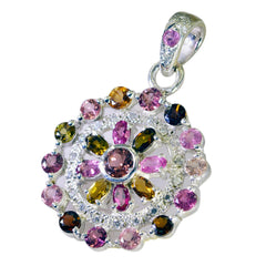Dewi multicolor Armor Statement Pendant