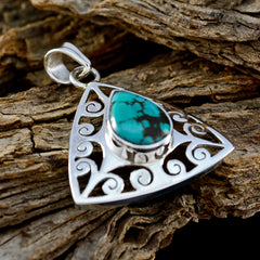 Genesis Turquoise Retro Whisper-thin Pendant