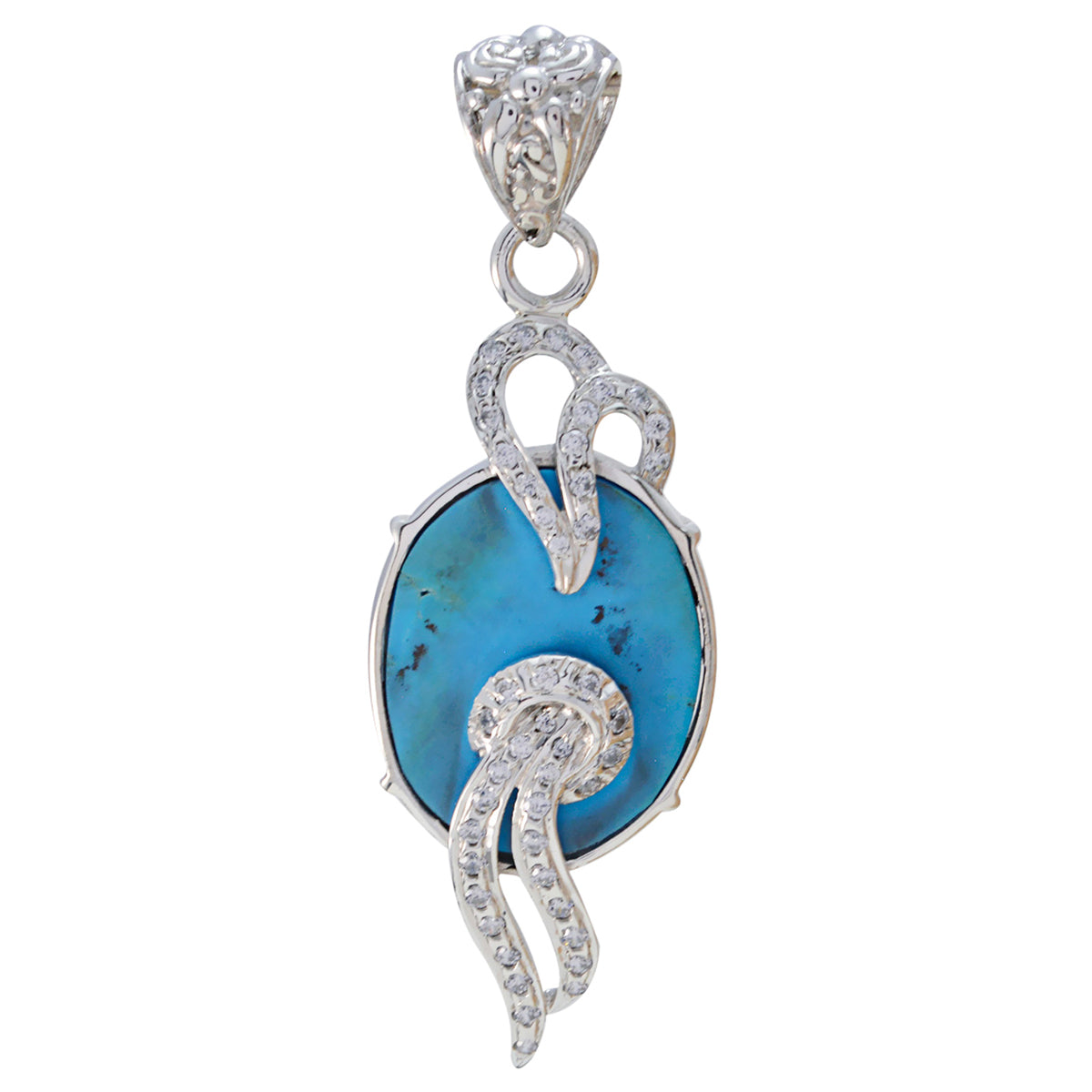 Lily Turquoise Romantic Essential Pendant Turquoise Turquoise Turquoise
