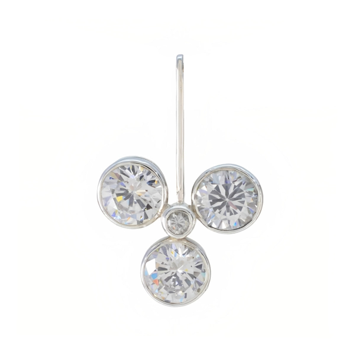 Teresa White Abstract Featherlight Pendant