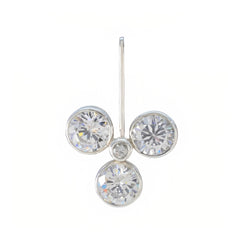 Teresa White Abstract Featherlight Pendant