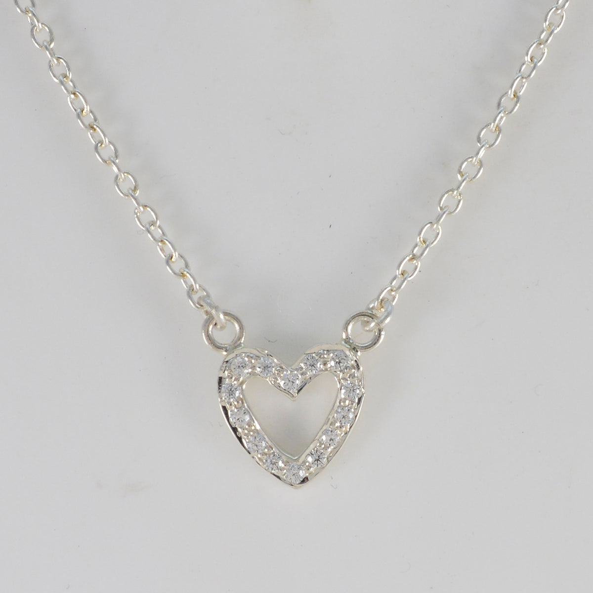 Marie White Romantic Dainty Pendant