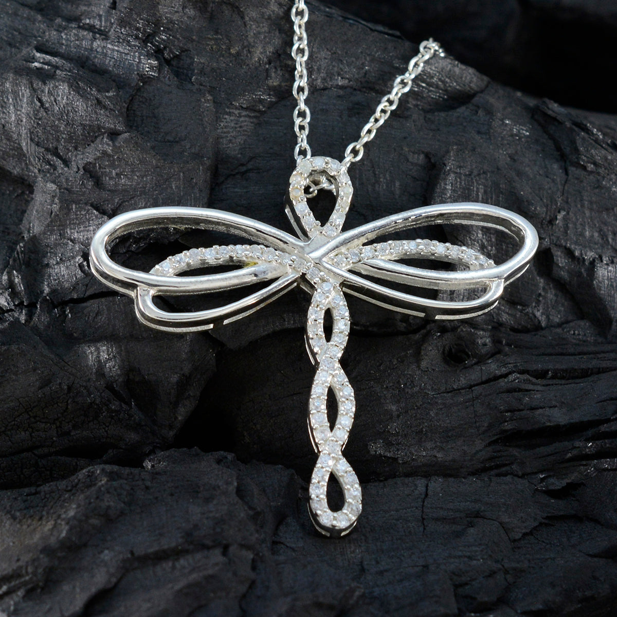 Bruna White Graceful Essential Pendant